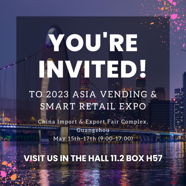 You are currently viewing We invite you to visit the 2023 ASIA VENDING & SMART RETAIL EXPO!